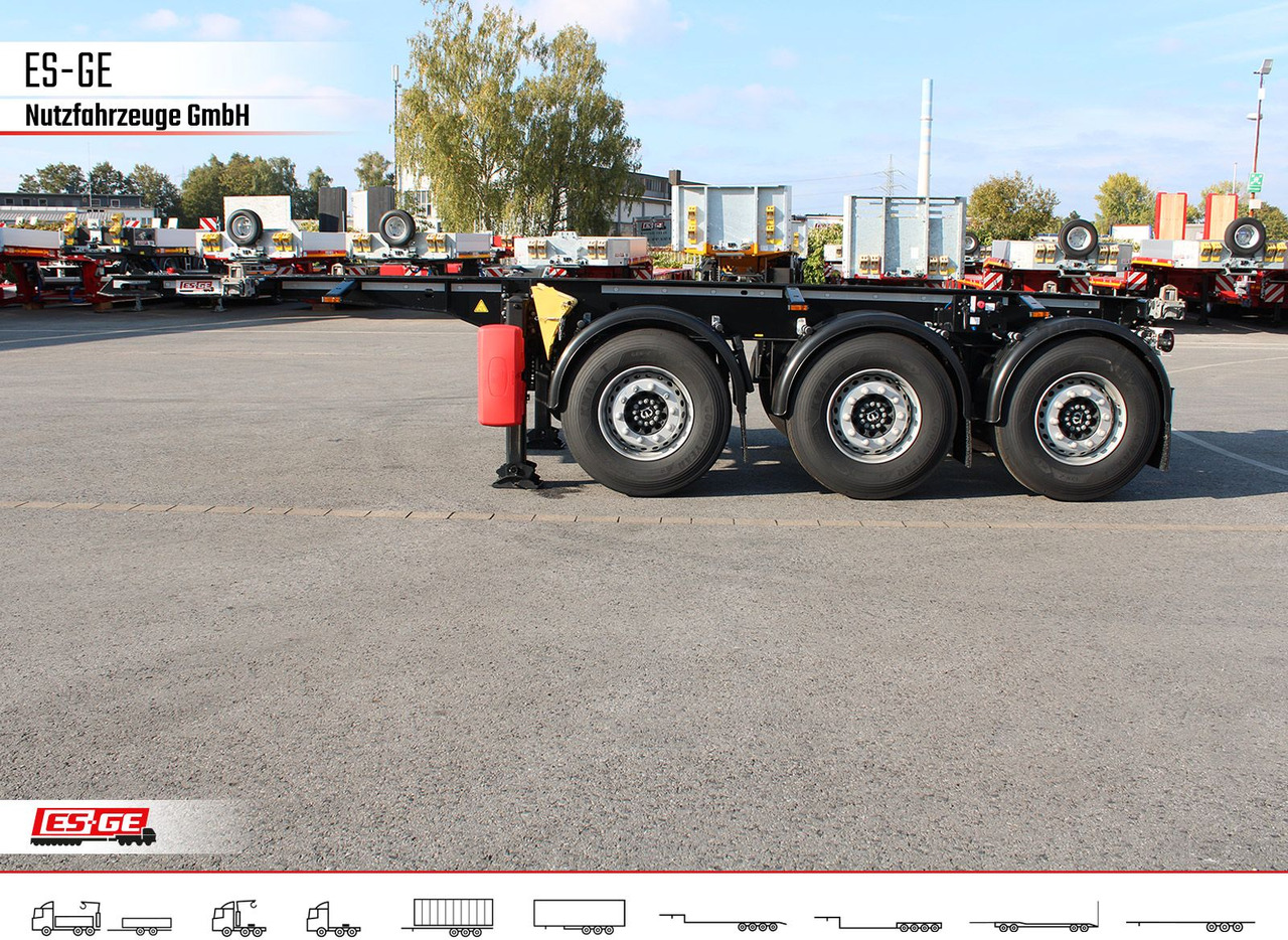 Krone Box Liner 3-Achs-Containerchassis 20' - Kontejnerska polprikolica/ Polprikolica z zamenljivim tovoriščem: slika 3 Krone Box Liner 3-Achs-Containerchassis 20' - Kontejnerska polprikolica/ Polprikolica z zamenljivim tovoriščem: slika 3