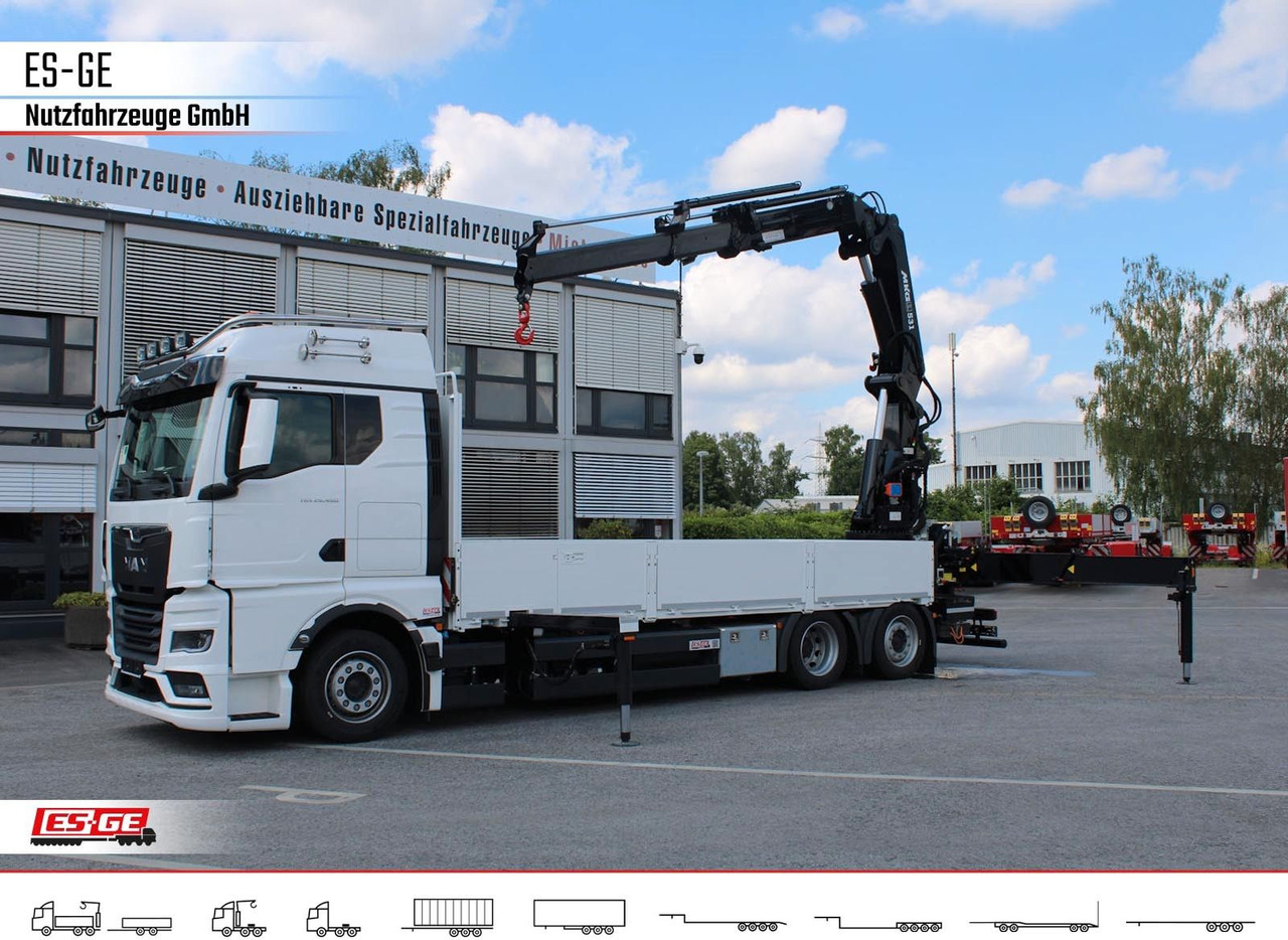 MAN TGX 26.480 6x2-4 LL CH mit MKG HLK531 a5 - Tovornjak s kesonom, Tovornjak z dvigalom: slika 1 MAN TGX 26.480 6x2-4 LL CH mit MKG HLK531 a5 - Tovornjak s kesonom, Tovornjak z dvigalom: slika 1