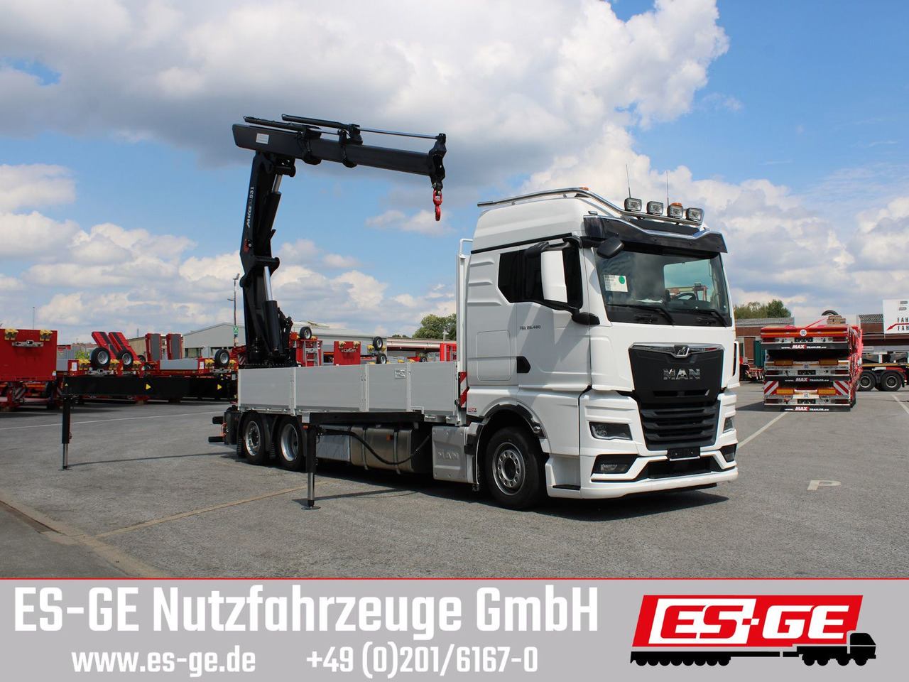 MAN TGX 26.480 6x2-4 LL CH mit MKG HLK531 a5 - Tovornjak s kesonom, Tovornjak z dvigalom: slika 3 MAN TGX 26.480 6x2-4 LL CH mit MKG HLK531 a5 - Tovornjak s kesonom, Tovornjak z dvigalom: slika 3