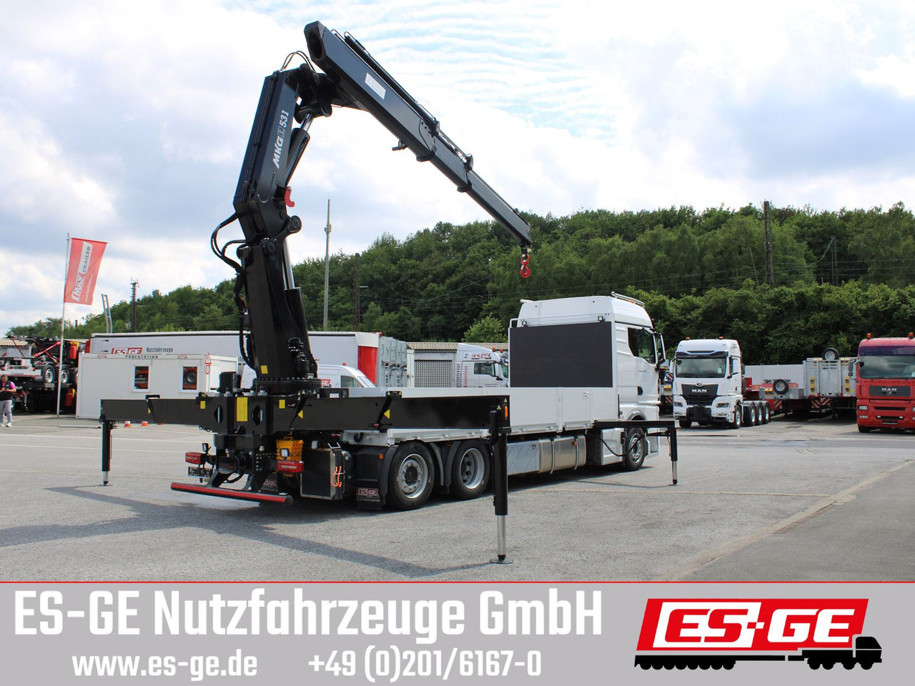 MAN TGX 26.480 6x2-4 LL CH mit MKG HLK531 a5 - Tovornjak s kesonom, Tovornjak z dvigalom: slika 4 MAN TGX 26.480 6x2-4 LL CH mit MKG HLK531 a5 - Tovornjak s kesonom, Tovornjak z dvigalom: slika 4