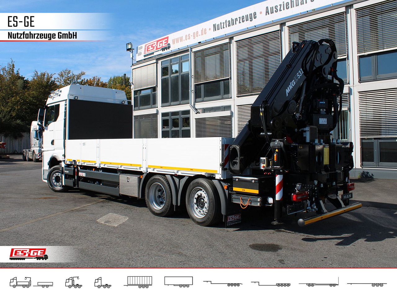 MAN TGX 26.480 6x2-4 LL, MKG-Ladekran HLK531 a5 - Tovornjak s kesonom, Tovornjak z dvigalom: slika 2 MAN TGX 26.480 6x2-4 LL, MKG-Ladekran HLK531 a5 - Tovornjak s kesonom, Tovornjak z dvigalom: slika 2