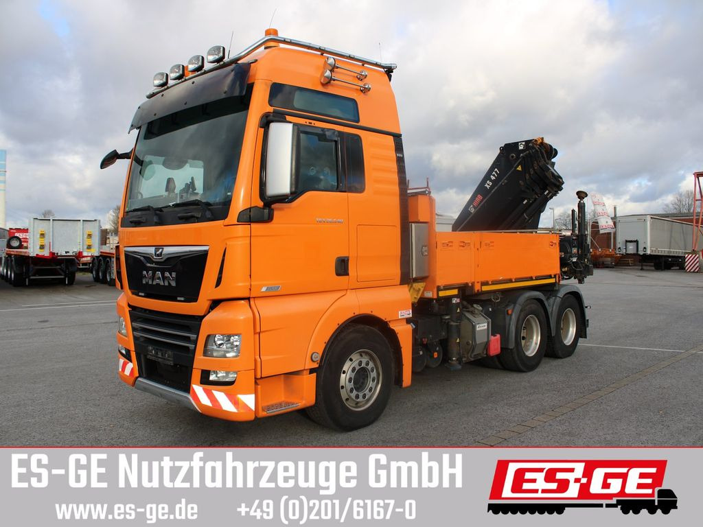 MAN TGX 26.540 + HIABV-Ladekran 477E-4 HIPRO - Tovornjak s kesonom, Tovornjak z dvigalom: slika 1 MAN TGX 26.540 + HIABV-Ladekran 477E-4 HIPRO - Tovornjak s kesonom, Tovornjak z dvigalom: slika 1