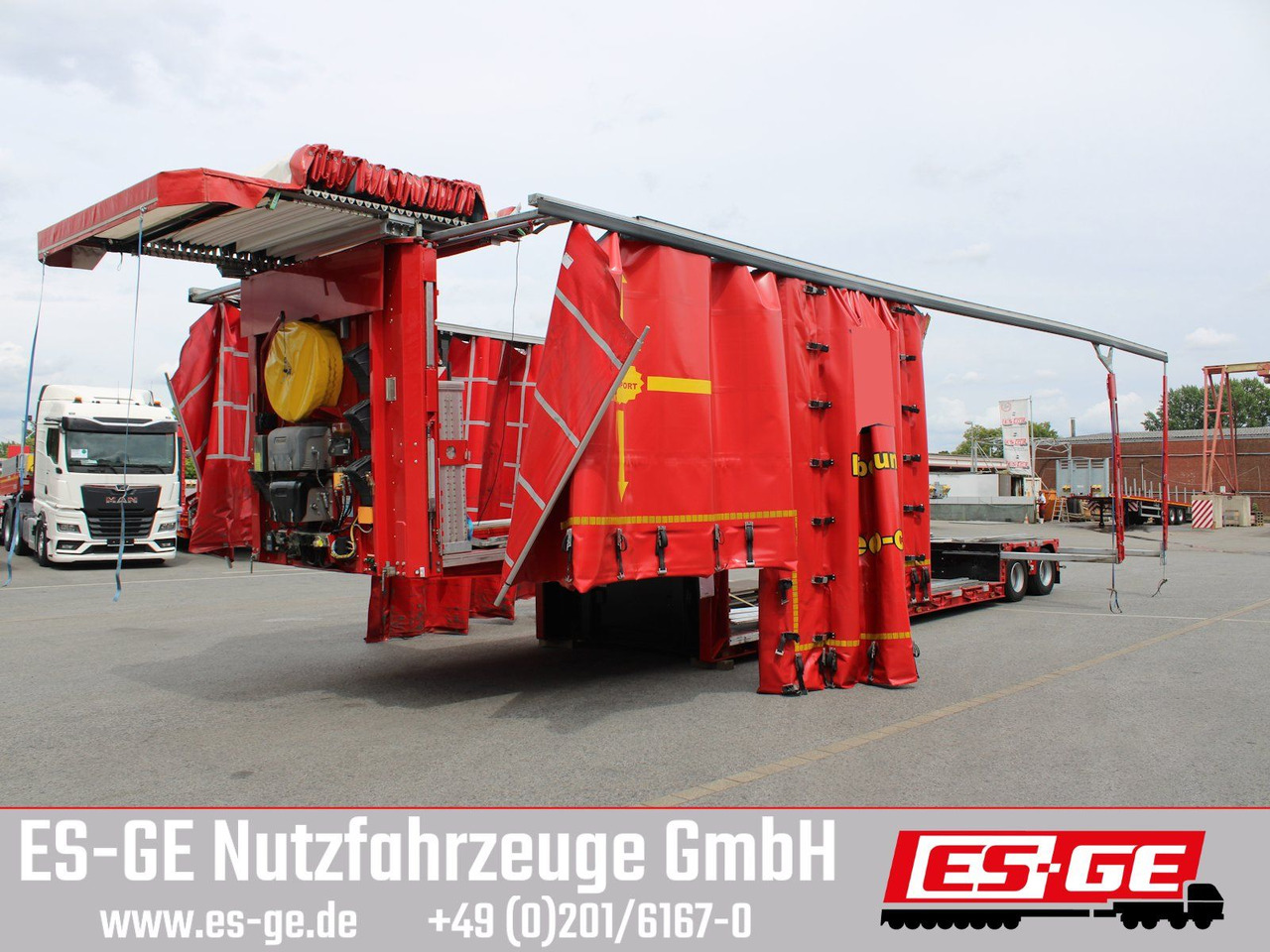 Meusburger 2-Achs-Jumbo-Tiefbett, verbreiterbar - Nizko noseča polprikolica: slika 4 Meusburger 2-Achs-Jumbo-Tiefbett, verbreiterbar - Nizko noseča polprikolica: slika 4