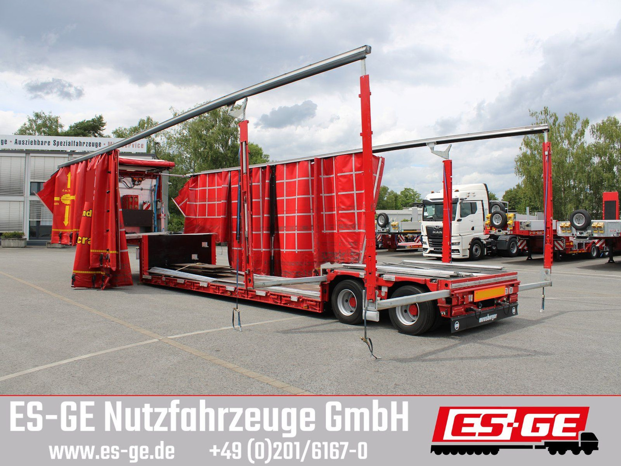 Meusburger 2-Achs-Jumbo-Tiefbett, verbreiterbar - Nizko noseča polprikolica: slika 5 Meusburger 2-Achs-Jumbo-Tiefbett, verbreiterbar - Nizko noseča polprikolica: slika 5