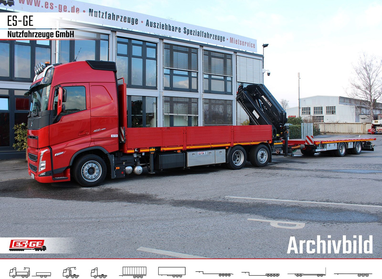 Volvo FH 460 6x2R NLA, MKG HLK 531HP a6 - Tovornjak s kesonom, Tovornjak z dvigalom: slika 1 Volvo FH 460 6x2R NLA, MKG HLK 531HP a6 - Tovornjak s kesonom, Tovornjak z dvigalom: slika 1