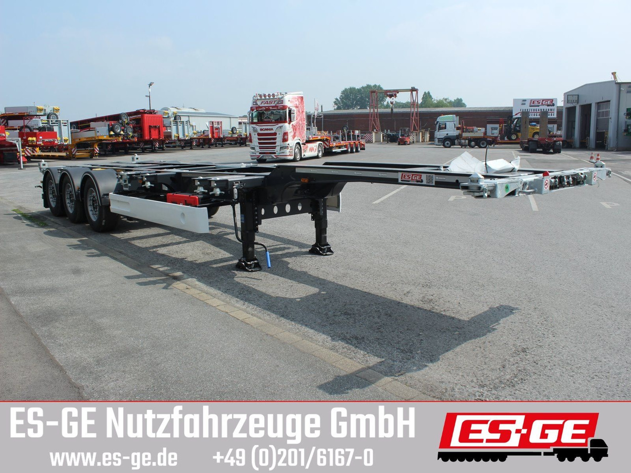 Wielton 3-Achs-Containerchassis - multifunktional - Kontejnerska polprikolica/ Polprikolica z zamenljivim tovoriščem: slika 5 Wielton 3-Achs-Containerchassis - multifunktional - Kontejnerska polprikolica/ Polprikolica z zamenljivim tovoriščem: slika 5