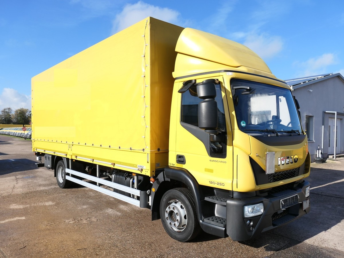 IVECO EuroCargo ML 120 E 25 EURO-6 AHK LBW 3-SITZER Co - Tovornjak s ponjavo: slika 2 IVECO EuroCargo ML 120 E 25 EURO-6 AHK LBW 3-SITZER Co - Tovornjak s ponjavo: slika 2