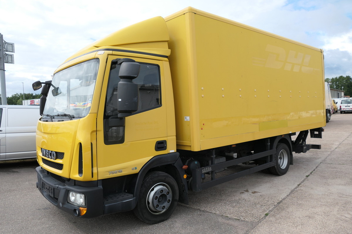 IVECO EuroCargo ML 75 E 16 P LBW LUFT AUTOMATIK COC EU - Dostavno vozilo z zabojnikom: slika 1 IVECO EuroCargo ML 75 E 16 P LBW LUFT AUTOMATIK COC EU - Dostavno vozilo z zabojnikom: slika 1