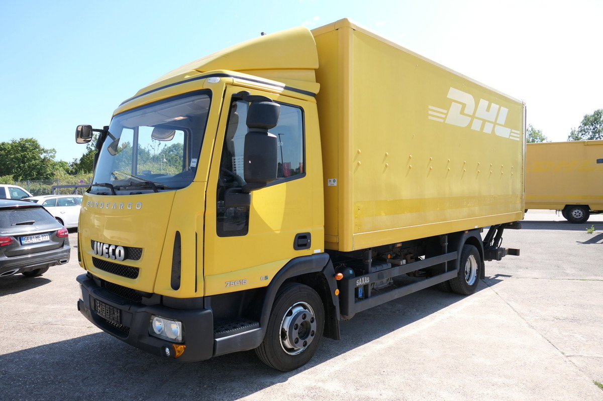 IVECO EuroCargo ML 75 E 16 P LBW LUFT AUTOMATIK COC EU - Dostavno vozilo z zabojnikom: slika 1 IVECO EuroCargo ML 75 E 16 P LBW LUFT AUTOMATIK COC EU - Dostavno vozilo z zabojnikom: slika 1