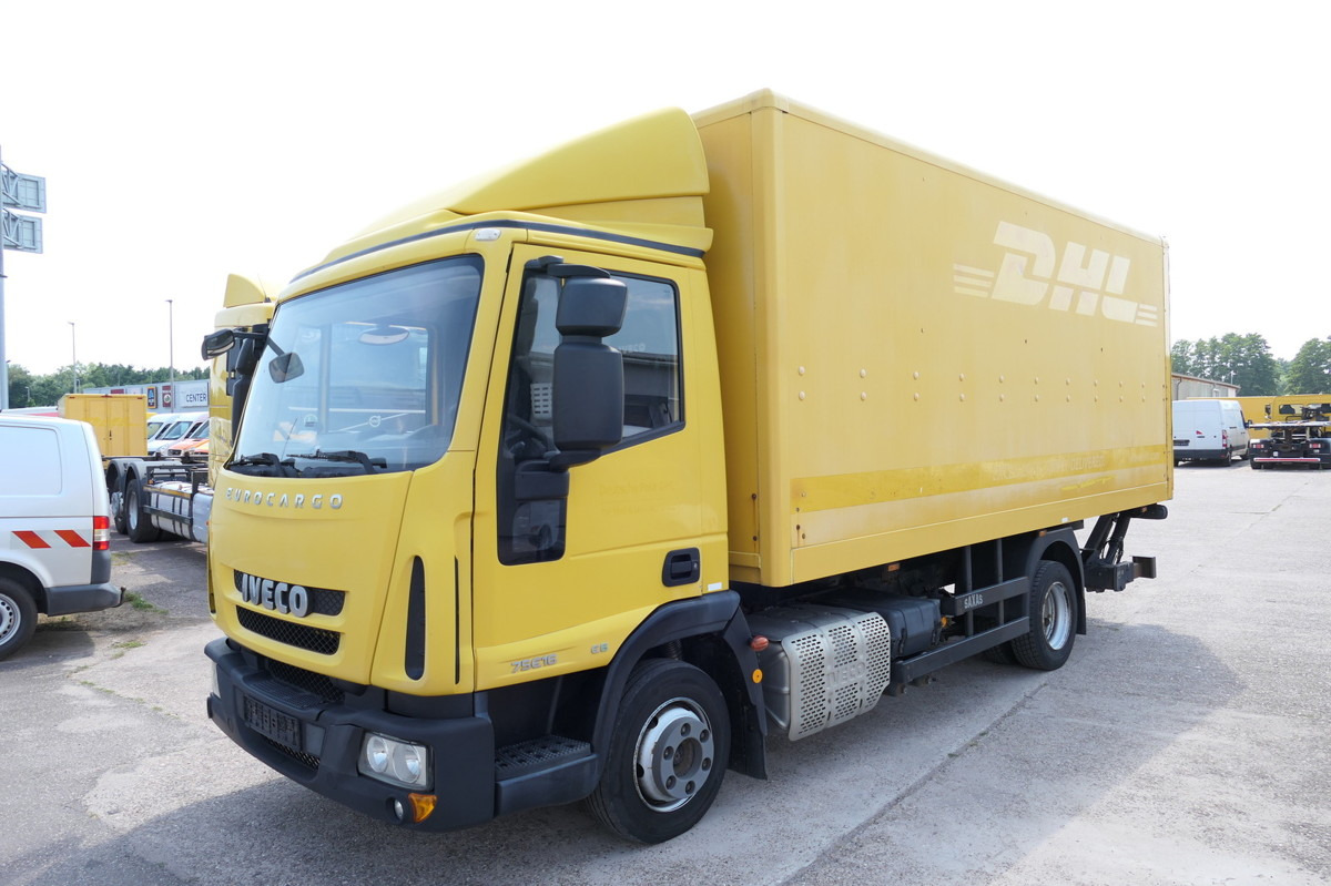 IVECO EuroCargo ML 75 E 16 P LBW LUFT AUTOMATIK COC EU - Dostavno vozilo z zabojnikom: slika 1 IVECO EuroCargo ML 75 E 16 P LBW LUFT AUTOMATIK COC EU - Dostavno vozilo z zabojnikom: slika 1