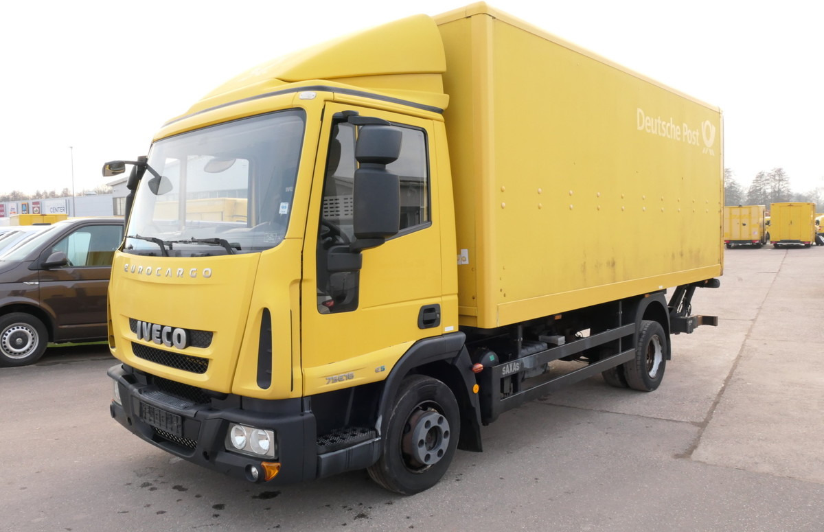 IVECO EuroCargo ML 75 E 16 P LBW LUFT AUTOMATIK COC EU - Dostavno vozilo z zabojnikom: slika 1 IVECO EuroCargo ML 75 E 16 P LBW LUFT AUTOMATIK COC EU - Dostavno vozilo z zabojnikom: slika 1