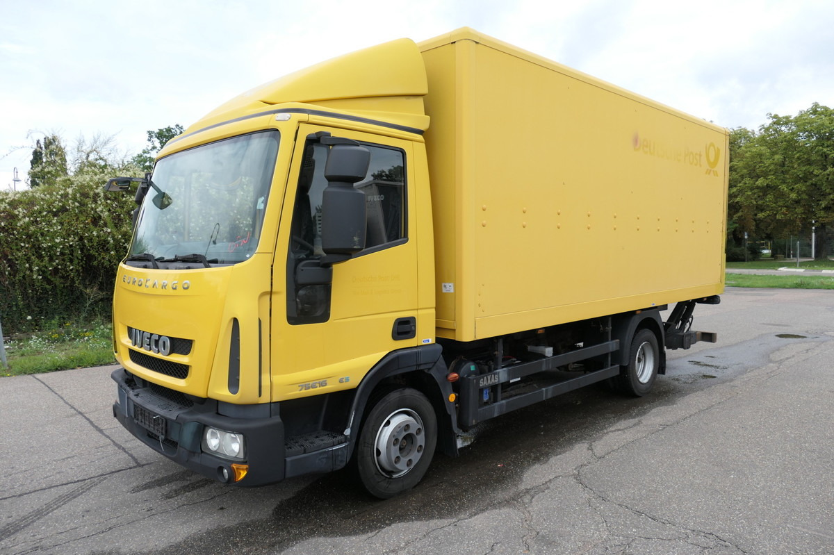 IVECO EuroCargo ML 75 E 16 P LBW LUFT AUTOMATIK - Dostavno vozilo z zabojnikom: slika 1 IVECO EuroCargo ML 75 E 16 P LBW LUFT AUTOMATIK - Dostavno vozilo z zabojnikom: slika 1
