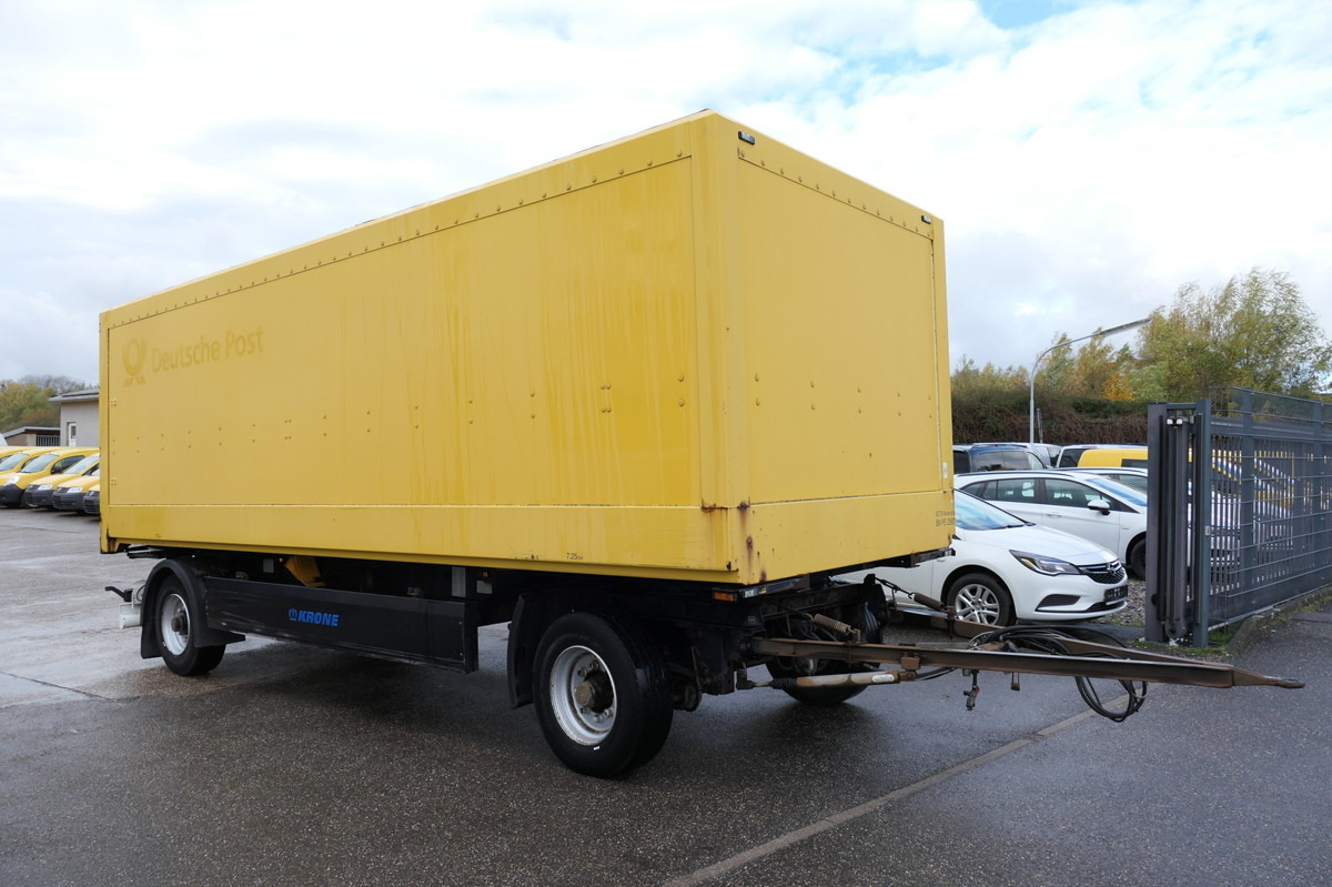 KRONE AZK 18 EL PORTALTÜREN - Prikolica zabojnik: slika 1 KRONE AZK 18 EL PORTALTÜREN - Prikolica zabojnik: slika 1