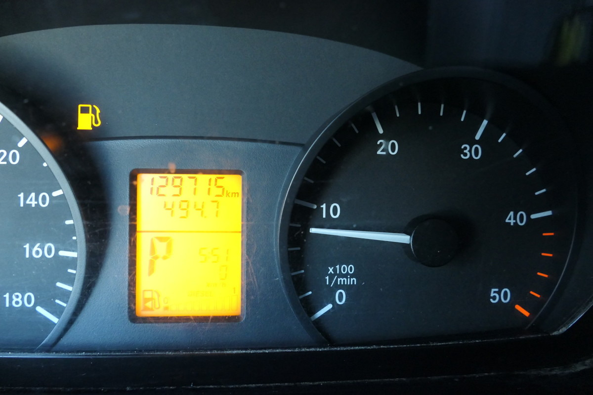 Dostavno vozilo z zabojnikom MERCEDES-BENZ SPRINTER 310 CDI MAXI EURO-5 KOFFER REGALE KAMER: slika 11