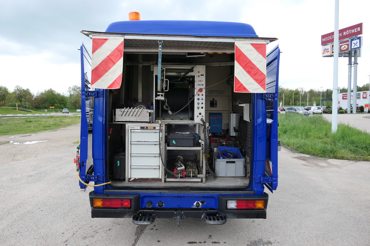 MERCEDES-BENZ Vario 816 D Kanalinspektion Kanal TV Standheizun - Vakuumski tovornjak: slika 1 MERCEDES-BENZ Vario 816 D Kanalinspektion Kanal TV Standheizun - Vakuumski tovornjak: slika 1
