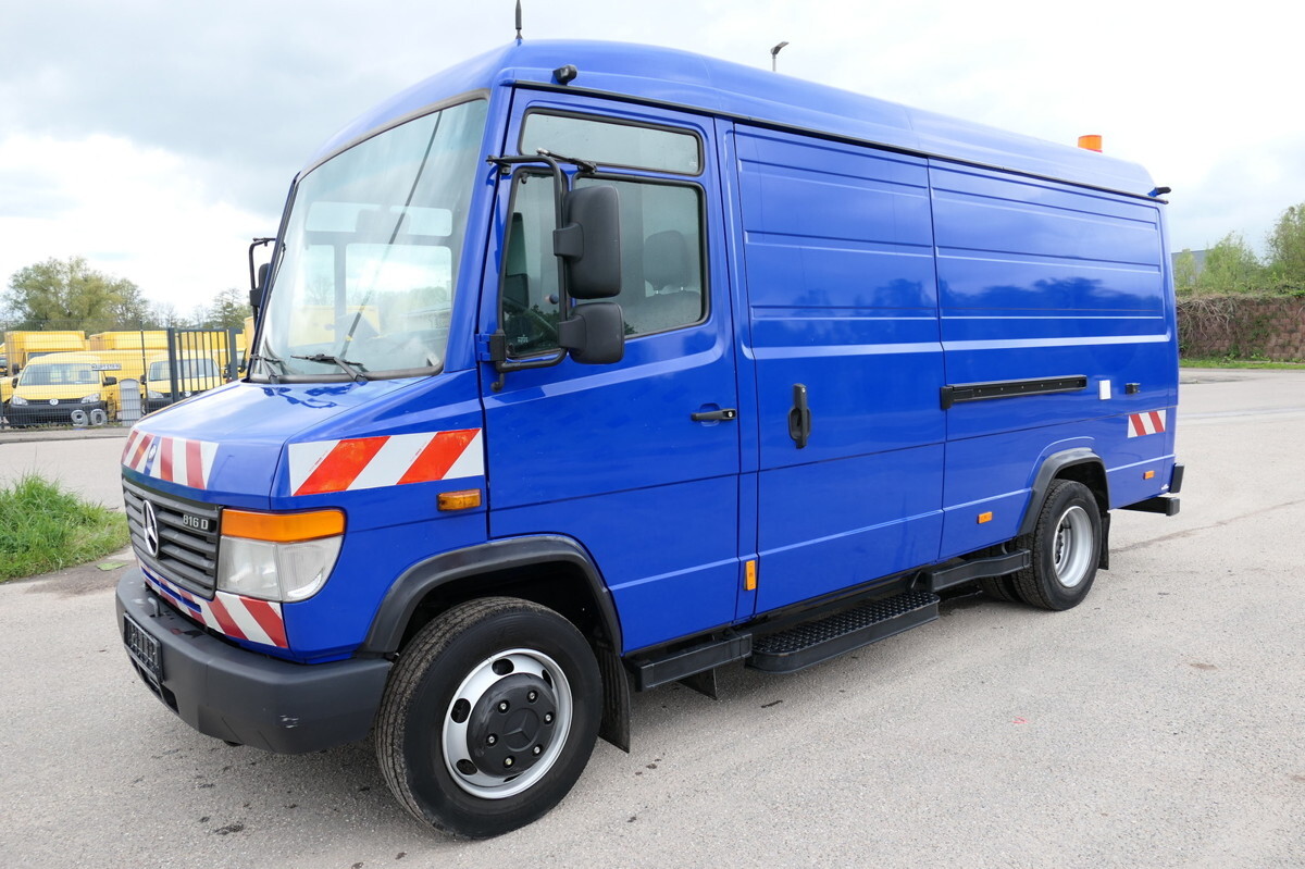MERCEDES-BENZ Vario 816 D Kanalinspektion Kanal TV Standheizun - Vakuumski tovornjak: slika 1 MERCEDES-BENZ Vario 816 D Kanalinspektion Kanal TV Standheizun - Vakuumski tovornjak: slika 1
