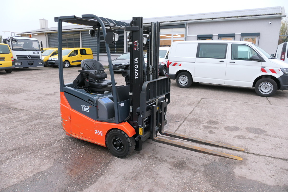 TOYOTA 7FBEST 15 3-Rad DUPLEX HUBHÖHE 3m - Električni viličar: slika 2 TOYOTA 7FBEST 15 3-Rad DUPLEX HUBHÖHE 3m - Električni viličar: slika 2