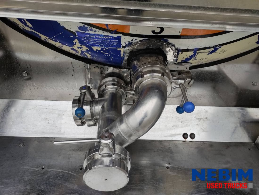 Feldbinder TSA 33.3-3 - 3 comp. 8.000 / 22.500 / 3.000 Ltr. - Polprikolica cisterna: slika 4 Feldbinder TSA 33.3-3 - 3 comp. 8.000 / 22.500 / 3.000 Ltr. - Polprikolica cisterna: slika 4
