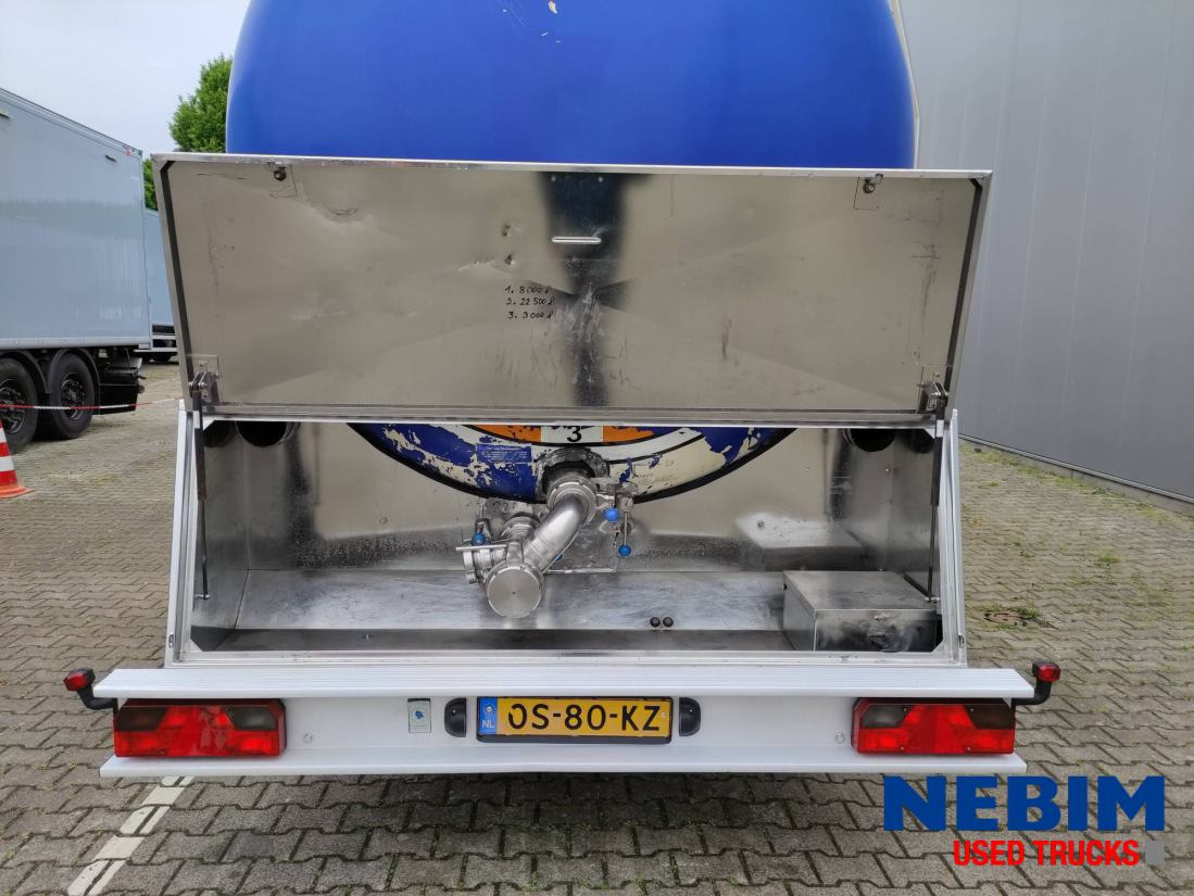 Feldbinder TSA 33.3-3 - 3 comp. 8.000 / 22.500 / 3.000 Ltr. - Polprikolica cisterna: slika 3 Feldbinder TSA 33.3-3 - 3 comp. 8.000 / 22.500 / 3.000 Ltr. - Polprikolica cisterna: slika 3