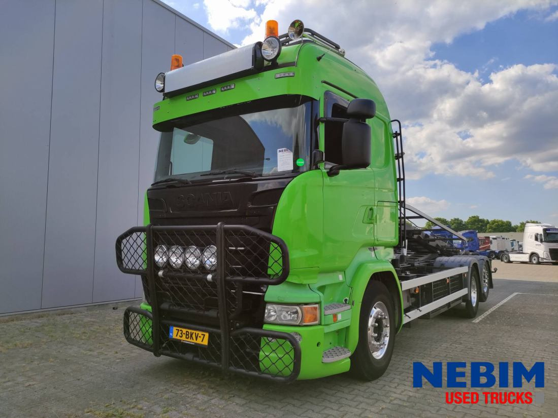Scania R560 V8 6x2 Retarder - NCH 20 ton cable system - Kontejnerski tovornjak/ Tovornjak z zamenljivim tovoriščem: slika 1 Scania R560 V8 6x2 Retarder - NCH 20 ton cable system - Kontejnerski tovornjak/ Tovornjak z zamenljivim tovoriščem: slika 1