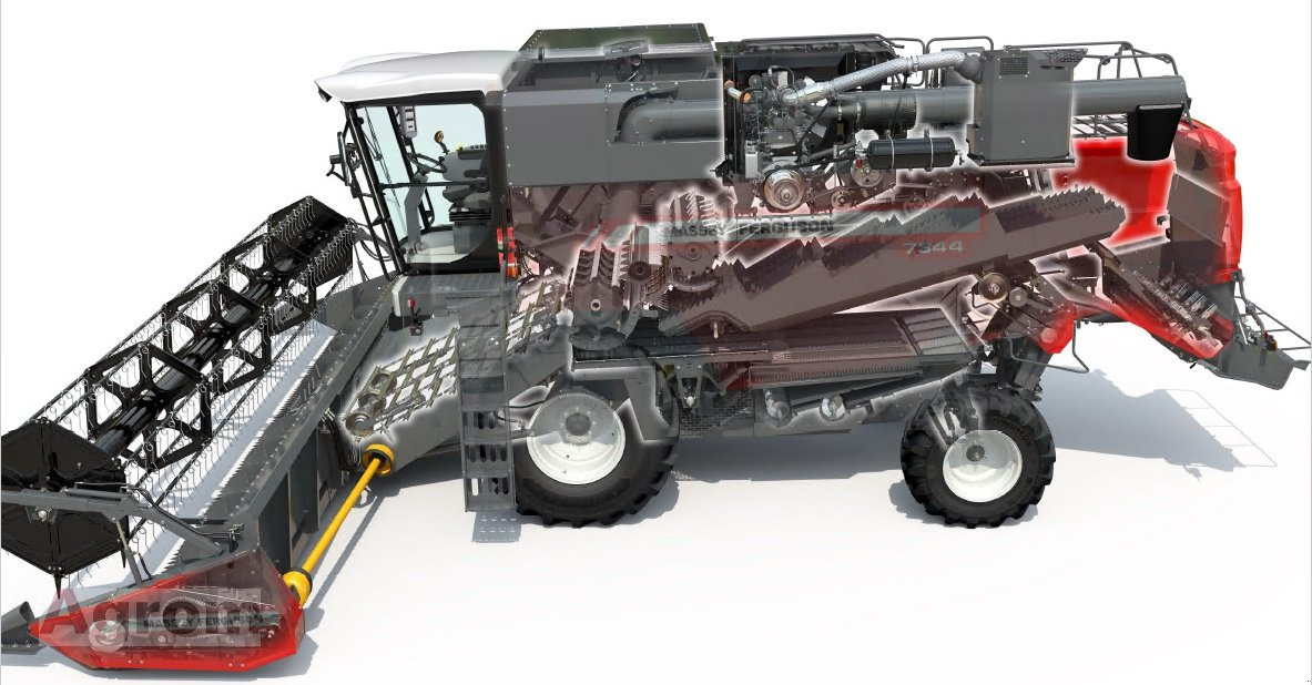 Massey Ferguson 7344 Activa MCS - Kombajn harvester: slika 2 Massey Ferguson 7344 Activa MCS - Kombajn harvester: slika 2