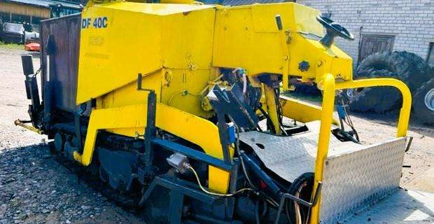 Demag DF 40C - Asfaltni finišer: slika 3 Demag DF 40C - Asfaltni finišer: slika 3