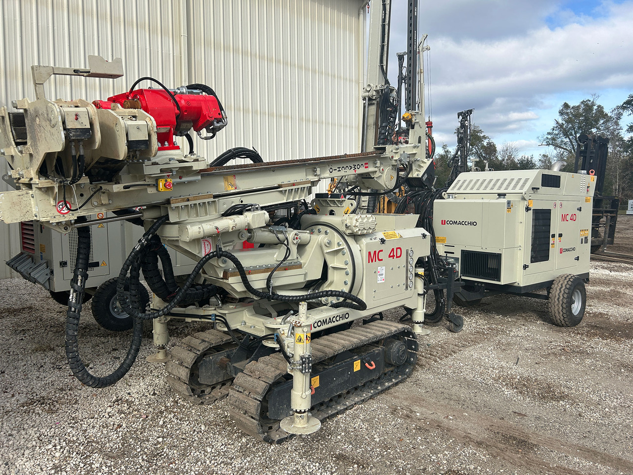 Comacchio MC4D - Pilotno hidravlično kladivo: slika 2 Comacchio MC4D - Pilotno hidravlično kladivo: slika 2