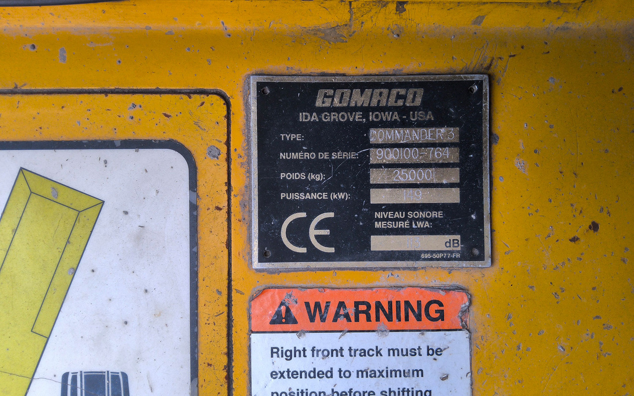 Gomaco Commander III lizing Gomaco Commander III: slika 17