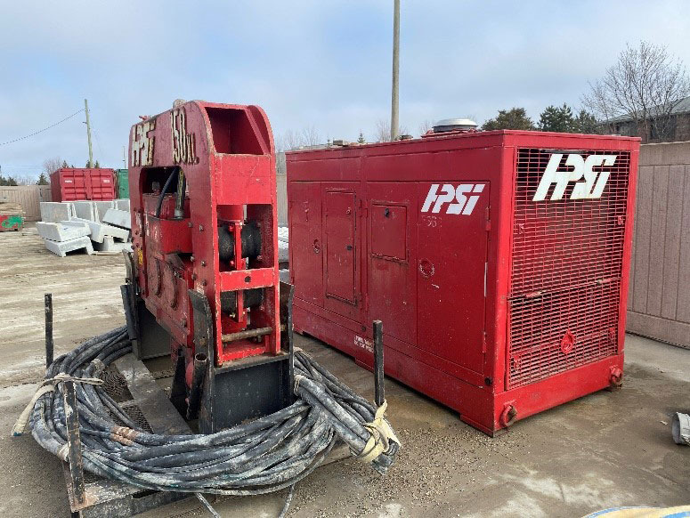 HPSI 150 XL - Pilotno hidravlično kladivo: slika 1 HPSI 150 XL - Pilotno hidravlično kladivo: slika 1