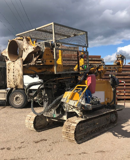 Klemm KR708-2 - Pilotno hidravlično kladivo: slika 5 Klemm KR708-2 - Pilotno hidravlično kladivo: slika 5