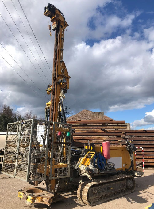 Klemm KR708-2 - Pilotno hidravlično kladivo: slika 4 Klemm KR708-2 - Pilotno hidravlično kladivo: slika 4