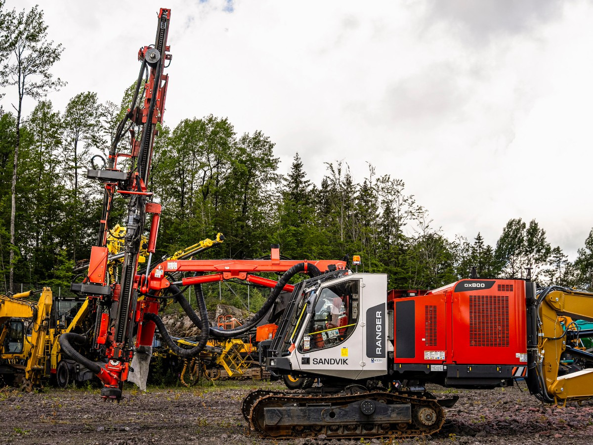 Sandvik DX800 - Vrtalna naprava: slika 2 Sandvik DX800 - Vrtalna naprava: slika 2