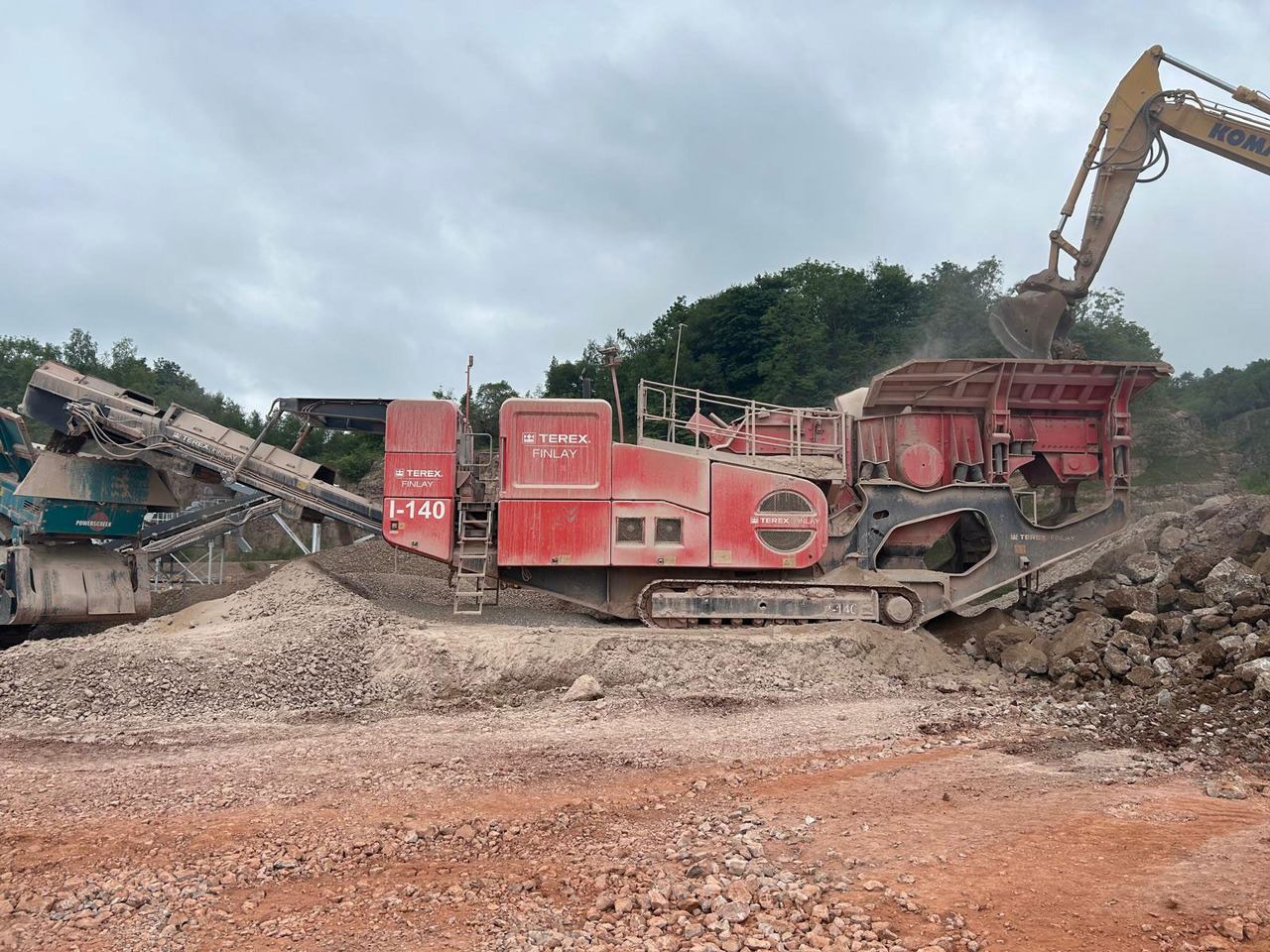 Terex Finlay I-140 - Udarni drobilec: slika 1 Terex Finlay I-140 - Udarni drobilec: slika 1