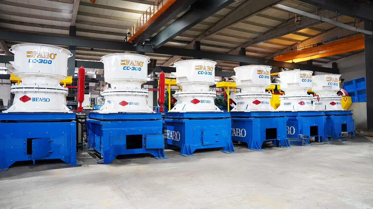 FABO CC-300 SERIES 300-400 TPH CONE CRUSHER - Stožčasti drobilec: slika 1 FABO CC-300 SERIES 300-400 TPH CONE CRUSHER - Stožčasti drobilec: slika 1
