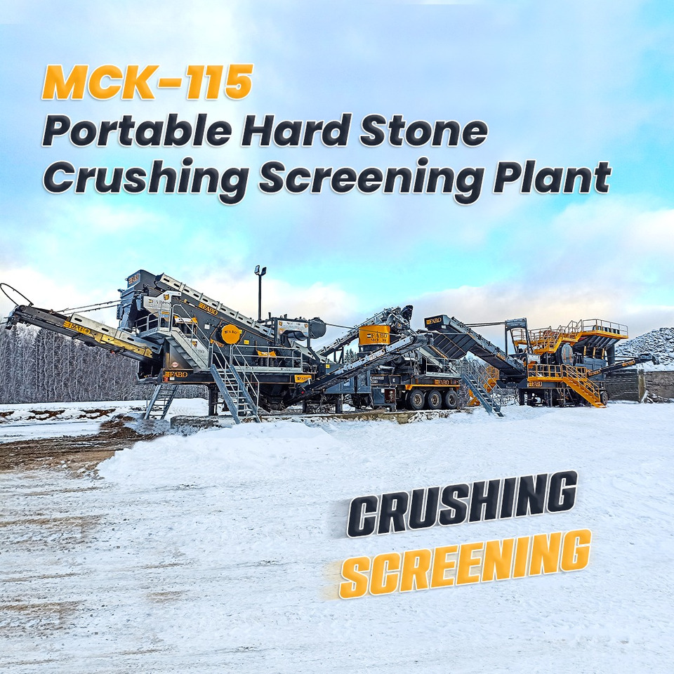 FABO Mining machinery-crushing plant - Rudarski stroji: slika 1 FABO Mining machinery-crushing plant - Rudarski stroji: slika 1