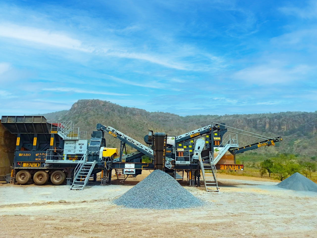 FABO Mining machinery-crushing plant - Rudarski stroji: slika 4 FABO Mining machinery-crushing plant - Rudarski stroji: slika 4