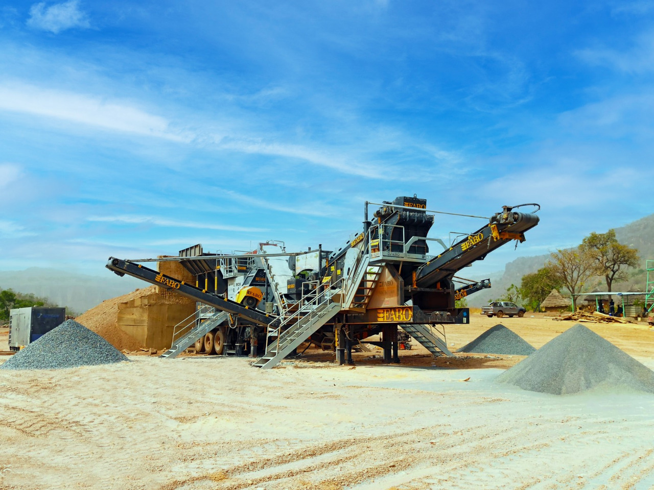 FABO Mining machinery-crushing plant - Rudarski stroji: slika 1 FABO Mining machinery-crushing plant - Rudarski stroji: slika 1