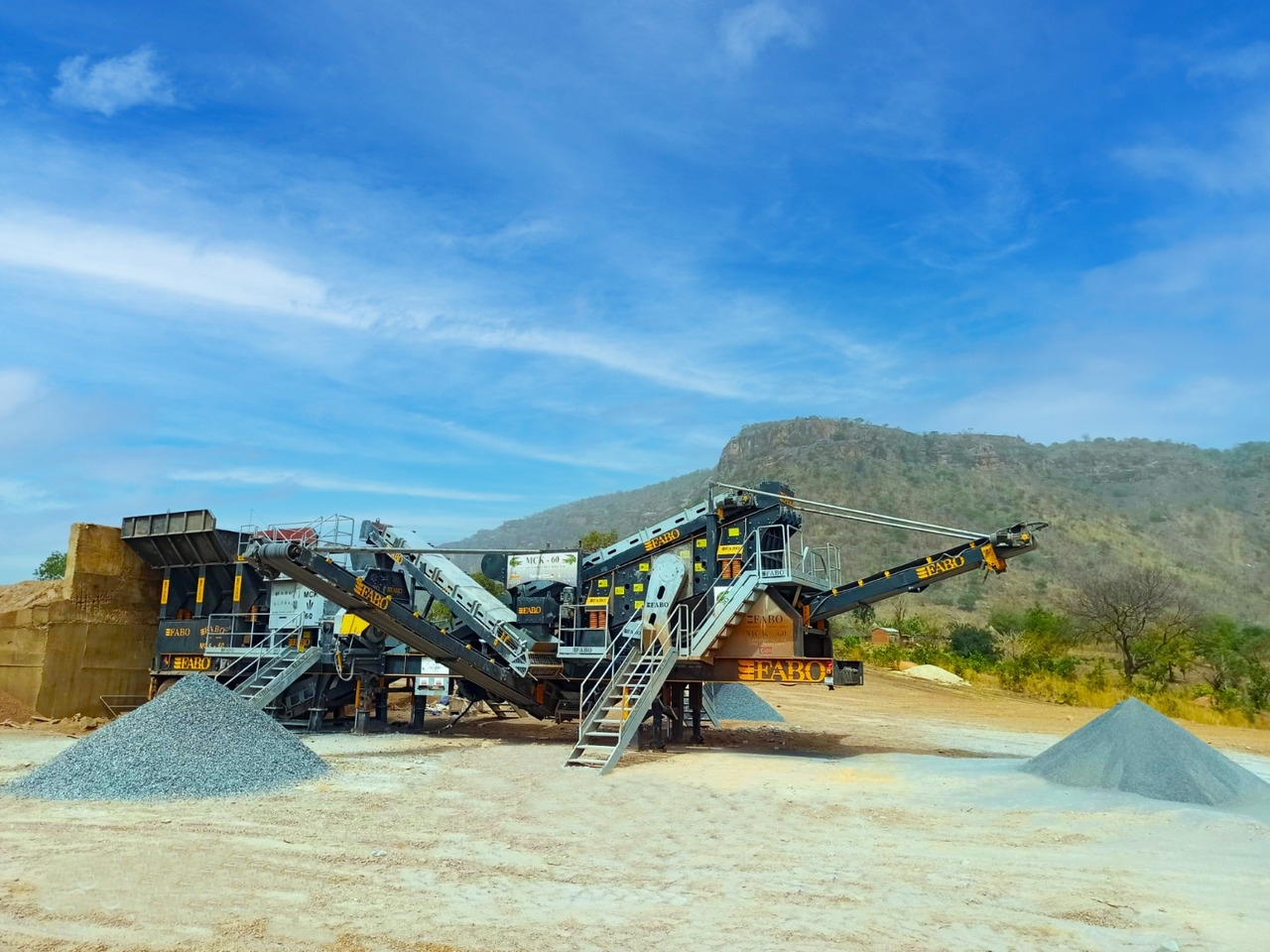 FABO Mining machinery-crushing plant - Rudarski stroji: slika 2 FABO Mining machinery-crushing plant - Rudarski stroji: slika 2