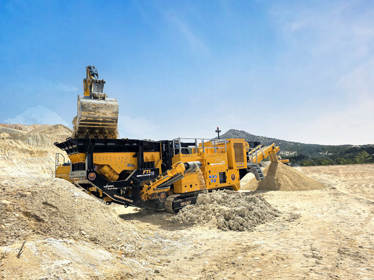 FABO Mining machinery-crushing plant - Rudarski stroji: slika 2 FABO Mining machinery-crushing plant - Rudarski stroji: slika 2