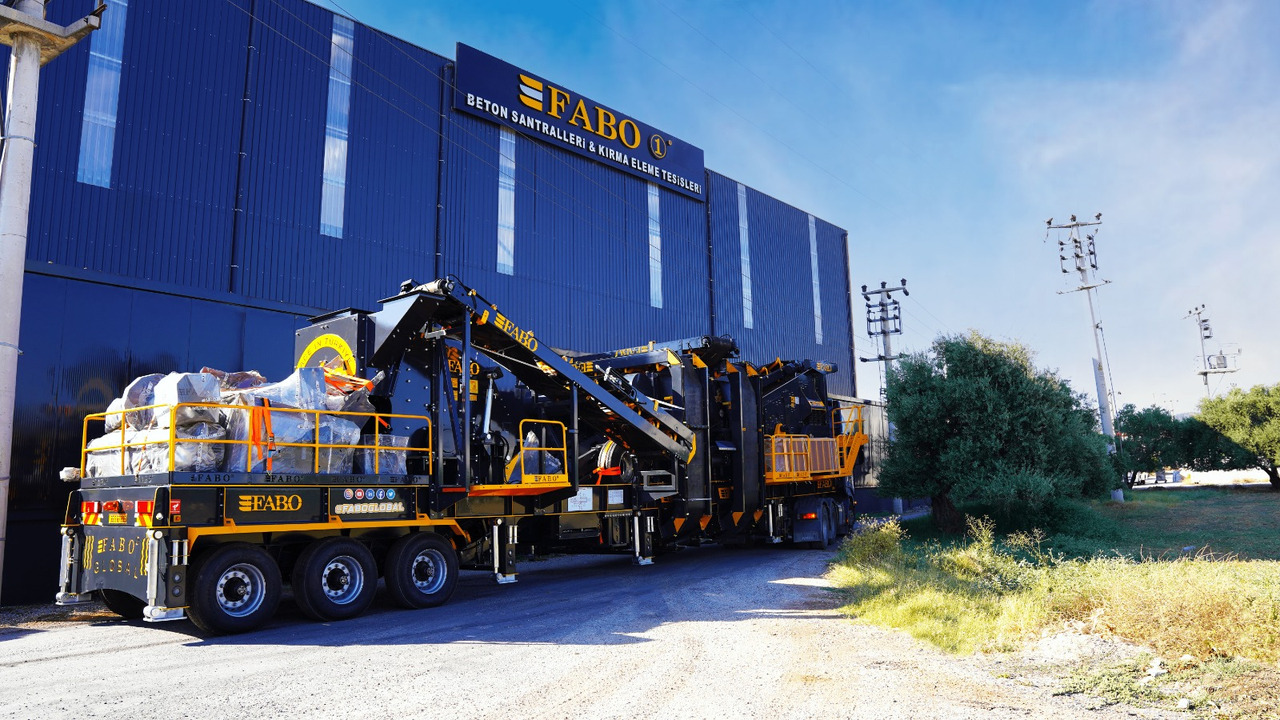FABO Mining machinery - crushing plant - Rudarski stroji: slika 1 FABO Mining machinery - crushing plant - Rudarski stroji: slika 1