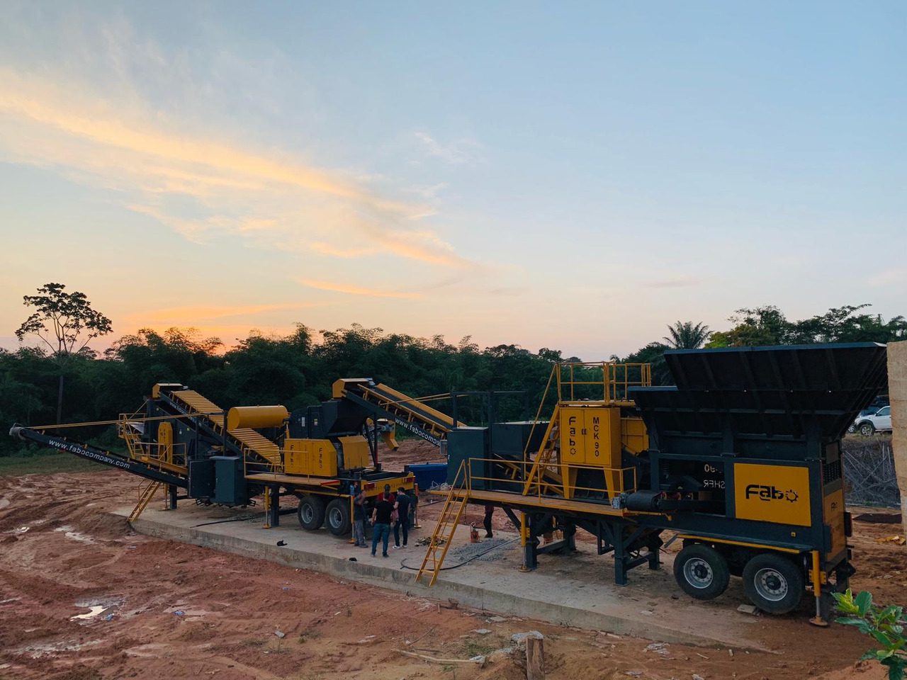 FABO Mining machinery-crushing plant - Rudarski stroji: slika 4 FABO Mining machinery-crushing plant - Rudarski stroji: slika 4