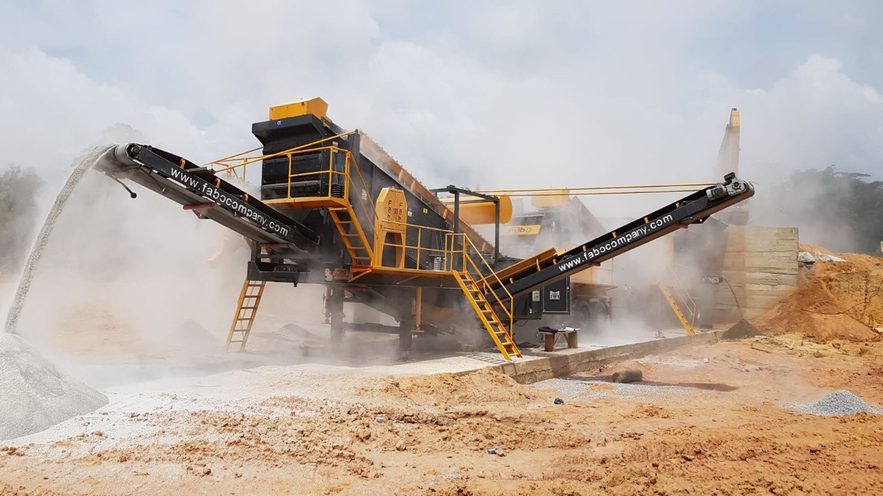 FABO Mining machinery-crushing plant - Rudarski stroji: slika 1 FABO Mining machinery-crushing plant - Rudarski stroji: slika 1