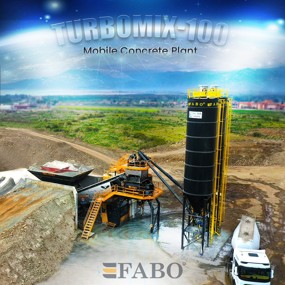 FABO Mobile Concrete Batching Plants - Betonarna: slika 1 FABO Mobile Concrete Batching Plants - Betonarna: slika 1