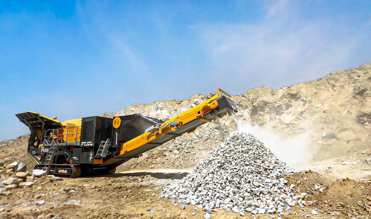 FABO Mobile crusher | AVAILABLE IN STOCK - Mobilni drobilec: slika 1 FABO Mobile crusher | AVAILABLE IN STOCK - Mobilni drobilec: slika 1