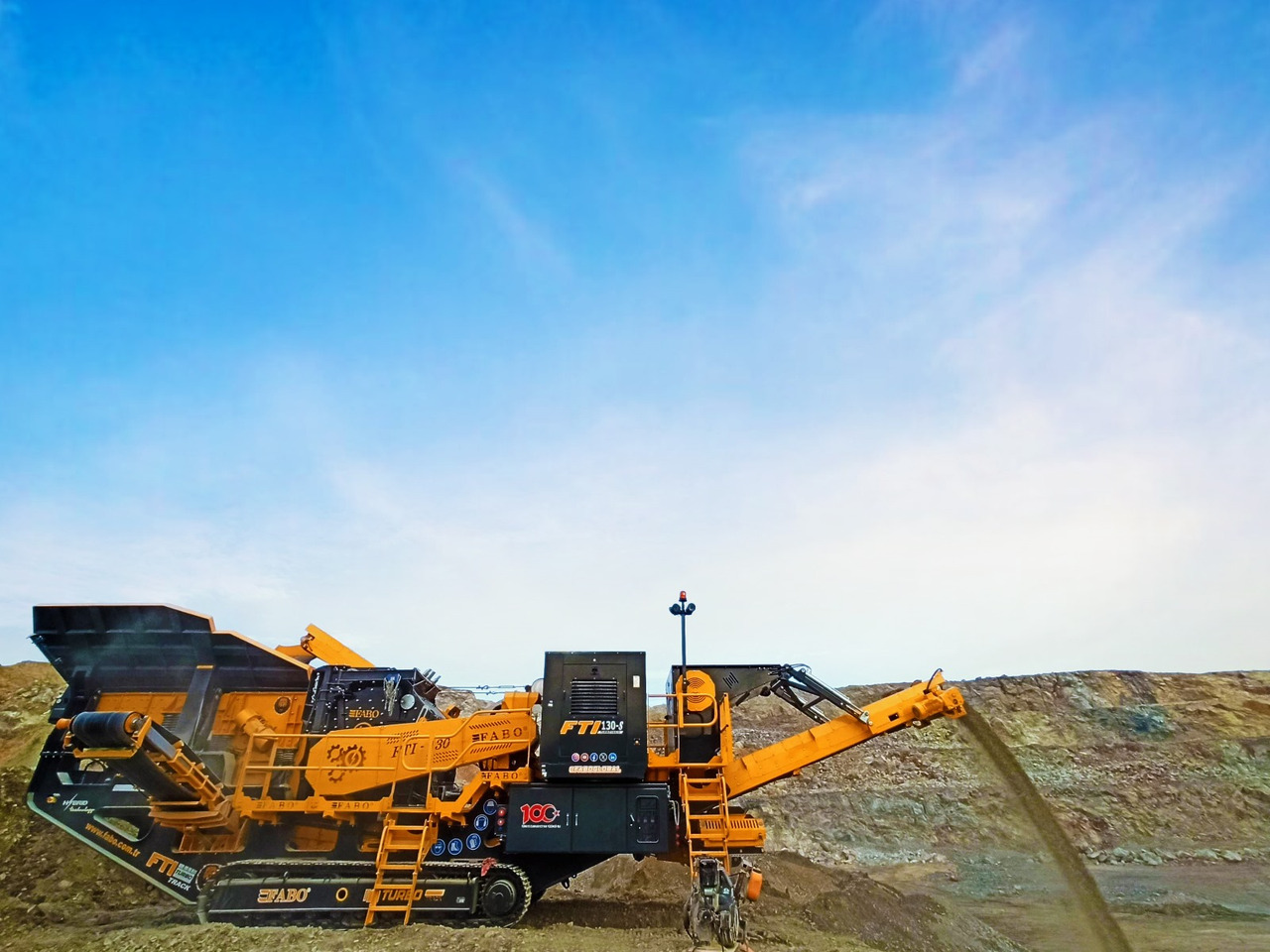 FABO Mobile crusher - Mobilni drobilec: slika 4 FABO Mobile crusher - Mobilni drobilec: slika 4
