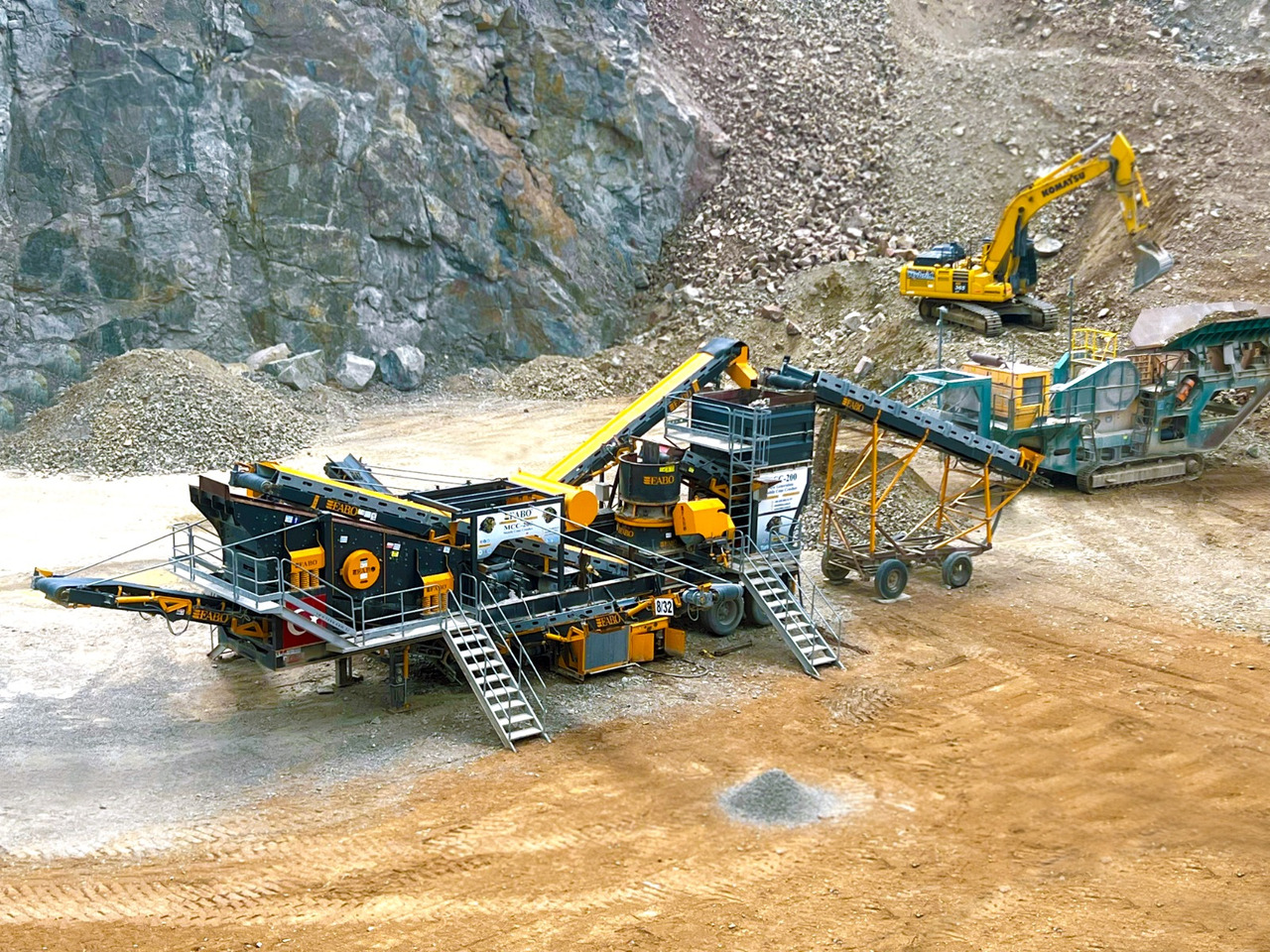 FABO Mobile crusher - Mobilni drobilec: slika 3 FABO Mobile crusher - Mobilni drobilec: slika 3