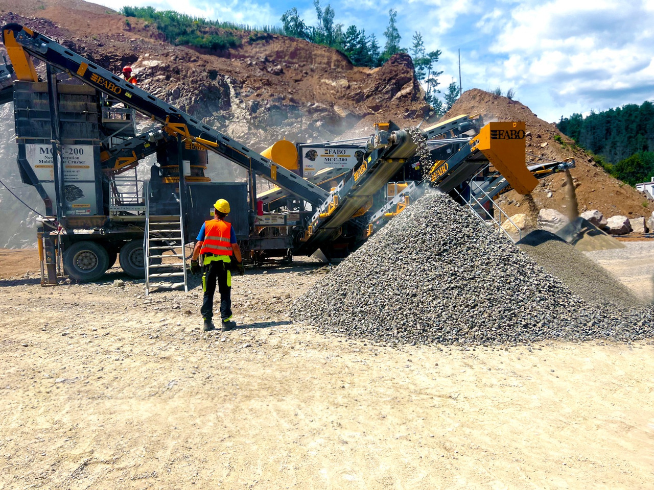 FABO Mobile crusher - Mobilni drobilec: slika 5 FABO Mobile crusher - Mobilni drobilec: slika 5