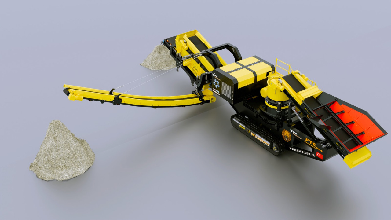 FABO Mobile crusher - Mobilni drobilec: slika 2 FABO Mobile crusher - Mobilni drobilec: slika 2