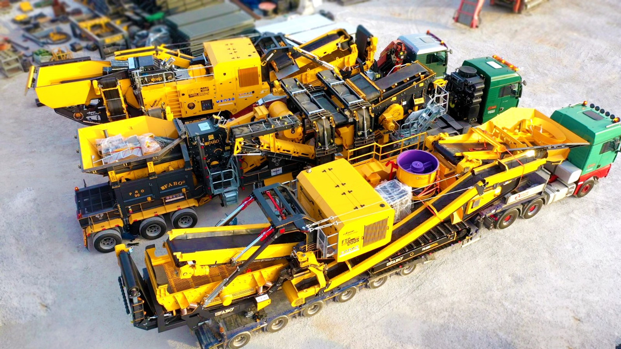 Nov Mobilni drobilec FABO Mobile crusher: slika 12