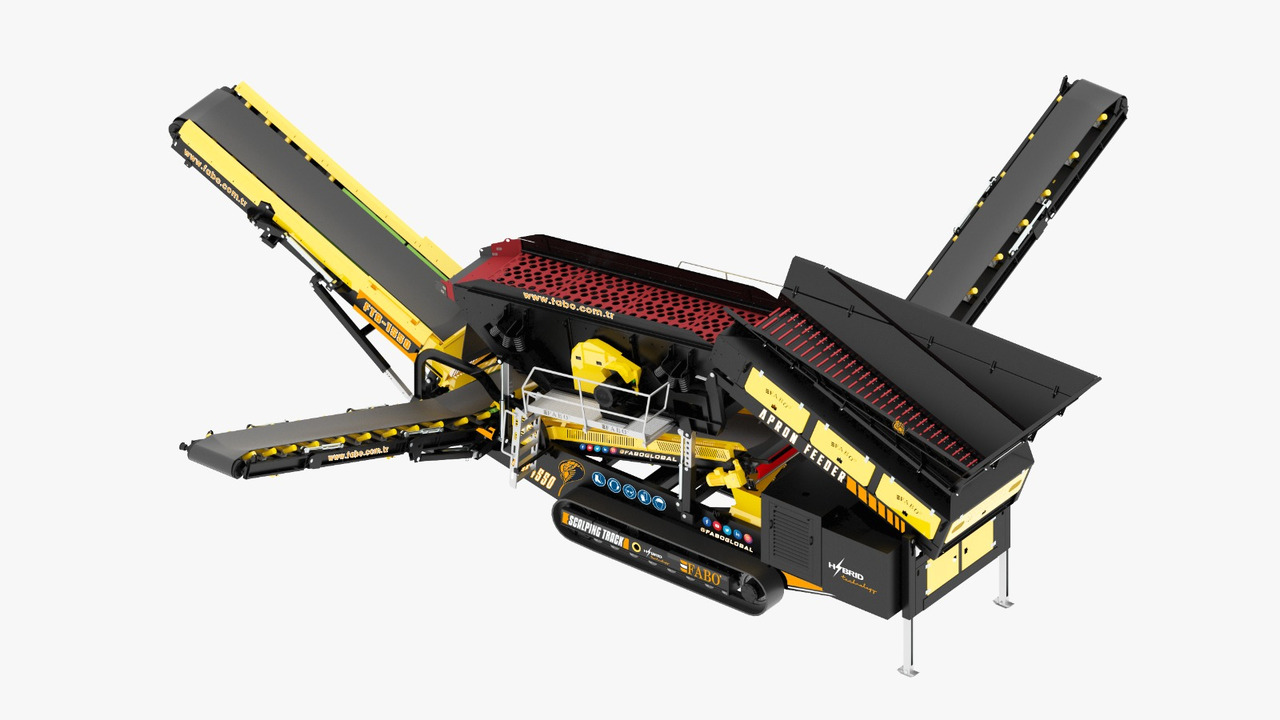 Nov Mobilni drobilec FABO Mobile crusher: slika 25